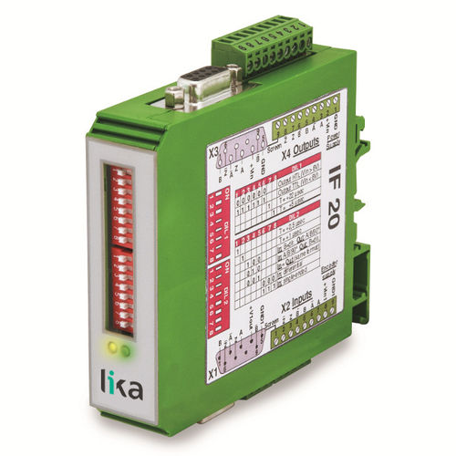 Convertitore di segnale digitale - IF20 - Lika Smart encoders & actuators - incrementale / trasmettitore / digitale