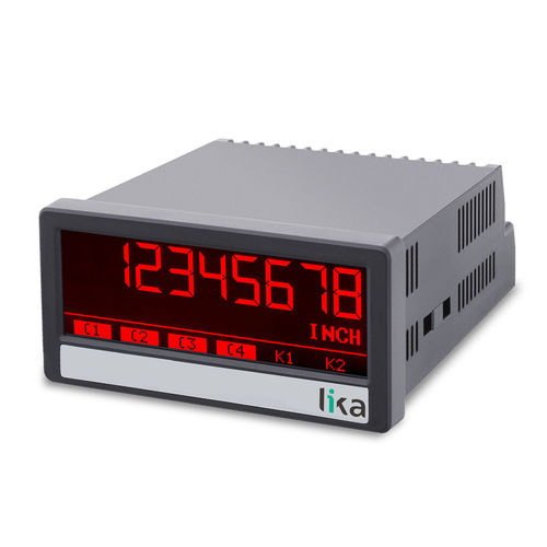 Display informativo LED - LD210 - Lika Smart encoders & actuators - grafico / a 8 cifre / industriale