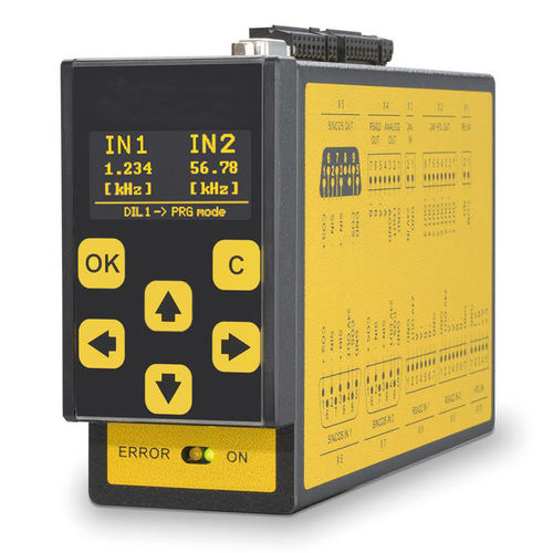 Monitor di sicurezza per l'arresto - IFS10 - Lika Smart encoders & actuators - per il senso di rotazione / per la velocità / SIL