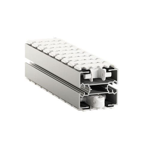 Trasportatore a catena - X45 series - FlexLink - con catena a pastiglie / orizzontale / verticale