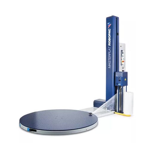 Avvolgitrice fasciapallet a tavola rotante - MASTERPLAT series - Robopac - Dimac - automatica / frenatura meccanica / per applicazioni industriali