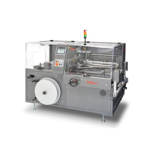 Confezionatrice termoretraibile saldatrice laterale - Universa 500 - CPS&S Inc. / Kallfass USA - interamente automatica / a moto intermittente