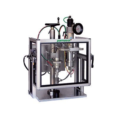 Riempitrice a pressione - 2011/122 - Pamasol Willi Mäder - semiautomatica / per bottiglie / per gas propulsore
