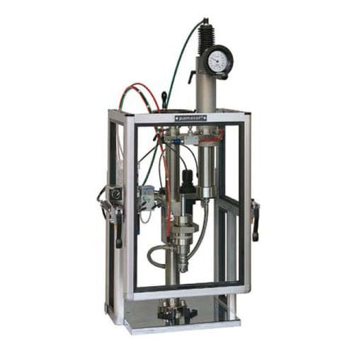 Riempitrice semiautomatica - 2001/100 - Pamasol Willi Mäder - multicontenitore / per prodotti cosmetici / per pittura