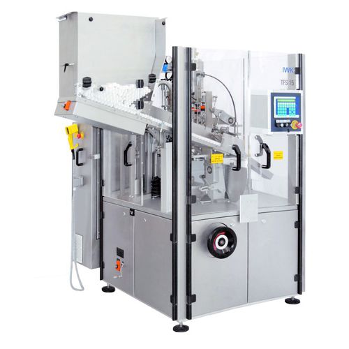 Riempitrice per crema - TFS 15 - IWK - per tubi / per crema cosmetica / per alimenti