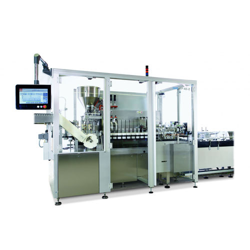 Riempitrice-sigillatrice controllata da PLC - FP Series - IWK - per prodotti alimentari / per crema cosmetica / per prodotti appiccicosi