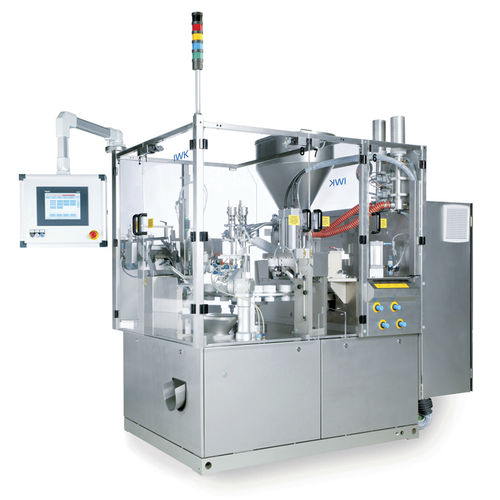 Riempitrice automatica - TFS E Series - IWK - per crema / per tubi / per crema cosmetica
