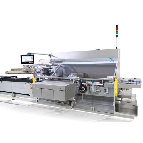 Incartonatrice orizzontale - SC 4/6/8 - IWK - per l'industria cosmetica / per l'industria farmaceutica / a moto continuo