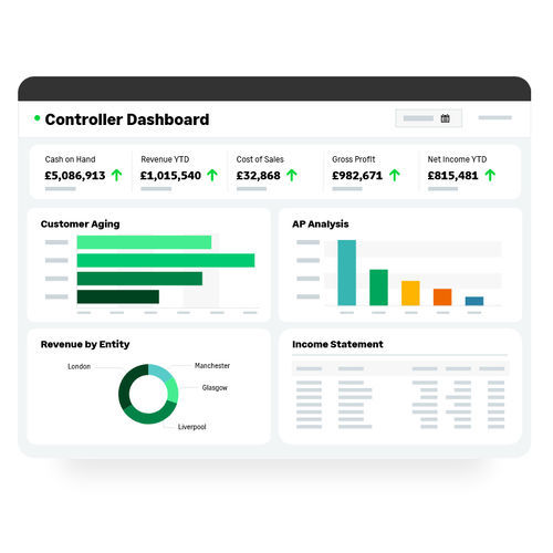Software di automatizzazione - Sage Intacct - Sage bäurer GmbH - per reportistica / di contabilità / di scorrimento