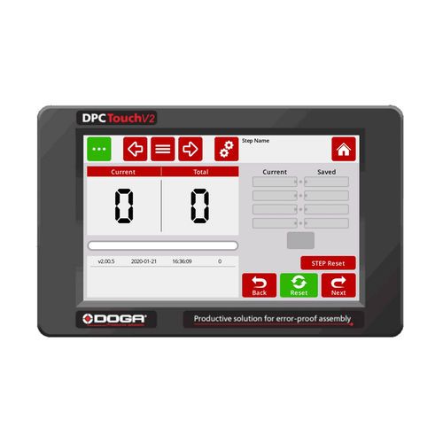 Terminale HMI di monitoraggio - DPC Touch - DOGA - con touch screen / a parete / da tavolo