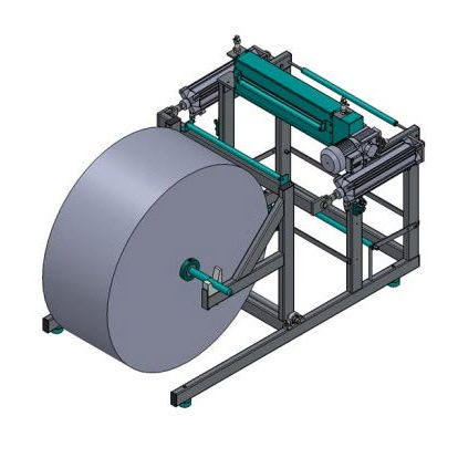 Svolgitore di film - CW 1200 - Rohde Maschinenbau GmbH - automatico / per linea di termoformatura