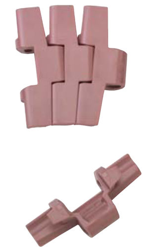 Catena di trasporto in POM - uni 440 TAB series - uni-chains - a doghe