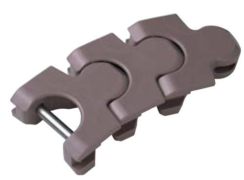 Catena di trasporto in POM - uni 2700 - uni-chains - a doghe / flessibile
