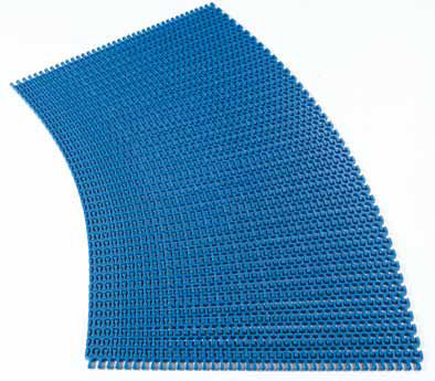 Nastro trasportatore modulare - uni Flex L-ASB series - uni-chains - flessibile / in gomma / industriale