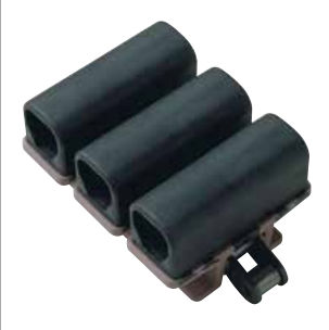 Catena di trasporto in plastica - uni 1873 Grip D - uni-chains - pinza / con supporto plastico a scatto