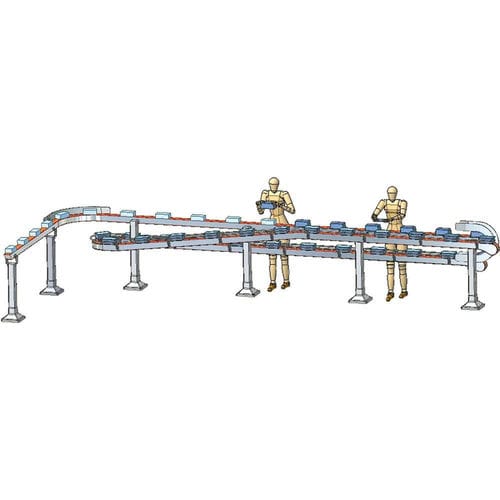 Sistema di carico lineare - IMANPACK Packaging & Eco Solutions S.p.a. - semiautomatico / per vaschette / automatizzato