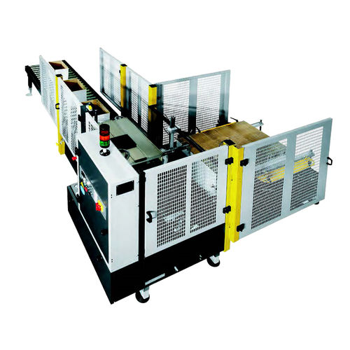Formatrice di scatole automatica - IMANPACK Packaging & Eco Solutions S.p.a. - nastro adesivo / chiusura dal basso / con scatole con inserimento confezioni