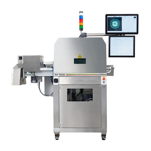 Macchina di marcatura laser - MOF-PROMO HP - TAMPOPRINT GmbH - per materie plastiche / compatta / per tappi