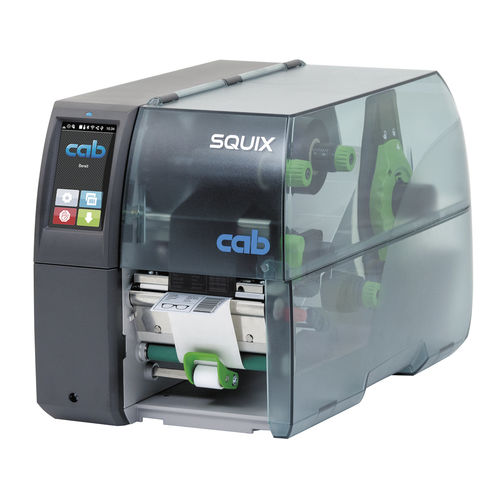 Stampante per etichette a trasferimento termico - SQUIX 4 series - cab Produkttechnik GmbH & Co KG - da ufficio / rapida
