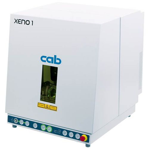 Macchina di marcatura laser pulsato a fibra - XENO 1 - cab Produkttechnik GmbH & Co KG - per metallo / per materie plastiche / per metallo