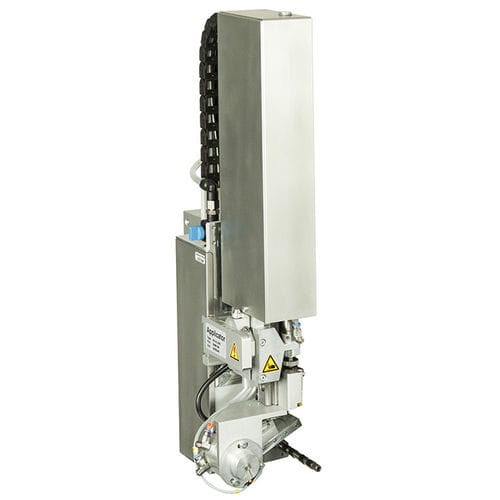 Applicatore di etichette automatico - 4514  - cab Produkttechnik GmbH & Co KG - per tubi / per applicazione sulla parte superiore del prodotto / per applicazione laterale