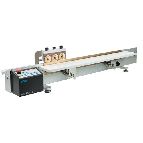 Separatore di PCB - MAESTRO 6 - cab Produkttechnik GmbH & Co KG - a nastro / automatico / in alluminio