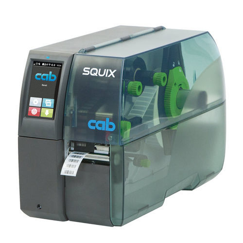 Stampante per etichette a trasferimento termico - SQUIX series - cab Produkttechnik GmbH & Co KG - termica diretta / rapida / industriale