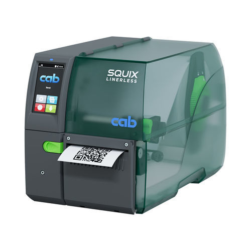 Stampante-applicatore di etichette autoadesive - SQUIX series - cab Produkttechnik GmbH & Co KG - per etichette / per stampante / per lattine