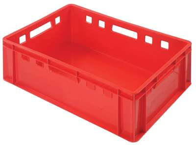 Cassetta in polietilene - E series - Congost Plastic - da trasporto / accatastabile / con omologazione ONU