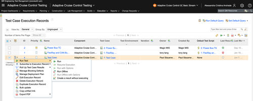 Software di gestione del ciclo di vita - Engineering Test Management  - IBM - di gestione di asset / di qualità / di ingegneria
