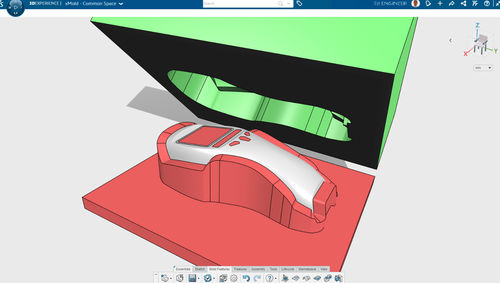 Software di interfaccia - 3D Mold Creator - SOLIDWORKS - di progettazione / di creazione / di masterizzazione
