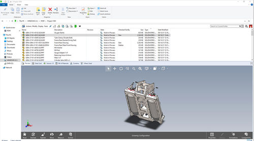 Software di qualità - PDM - SOLIDWORKS - di sviluppo / di regolazione / CAD