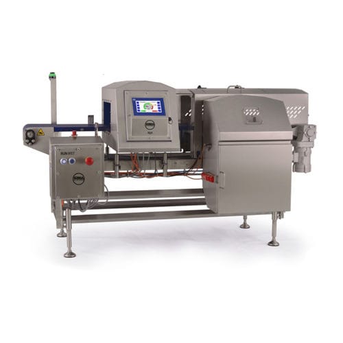 Rilevatore di metalli con trasportatore - IQ4 RUN-WET® - Loma Systems - per alte temperature / per l'industria agroalimentare