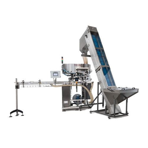 Smistatore automatico - Posimat - per tappi / per coperchio / per capsule