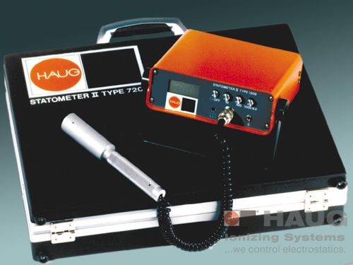 Apparecchio di misura di tensione - Statometer II - HAUG - di campo elettrostatico / digitale / da laboratorio