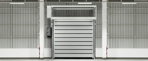 Porta a spirale - EFA-SST® Efficient - EFAFLEX Tor- und Sicherheitssysteme GmbH & Co. KG - classe 2 / per interno / da esterno