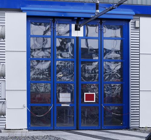 Porta a libro - EFA-SFT® - EFAFLEX Tor- und Sicherheitssysteme GmbH & Co. KG - industriale / da esterno / rapida