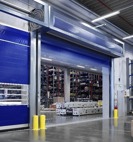 Porta ad avvolgimento - EFA-STR® - EFAFLEX Tor- und Sicherheitssysteme GmbH & Co. KG - in alluminio / industriale / per hangar