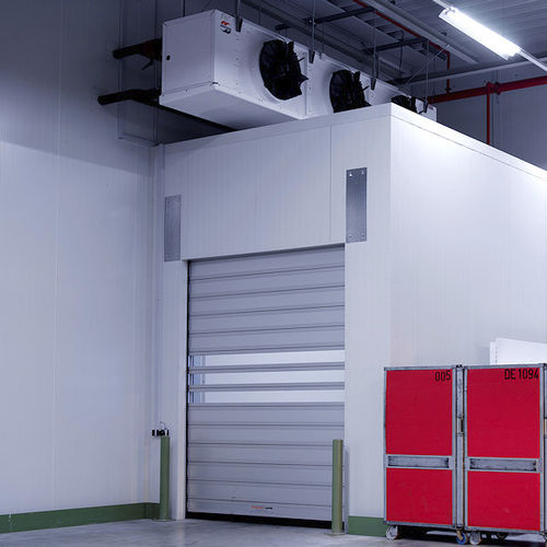 Porta ad avvolgimento - EFA-SST®-ISO-60 - EFAFLEX Tor- und Sicherheitssysteme GmbH & Co. KG - industriale / per cella frigorifera / rapida