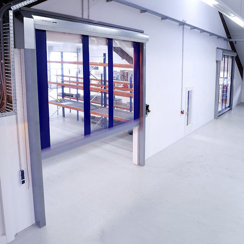 Porta ad avvolgimento - EFA-SRT® ECO - EFAFLEX Tor- und Sicherheitssysteme GmbH & Co. KG - in acciaio inossidabile / in acciaio galvanizzato / industriale