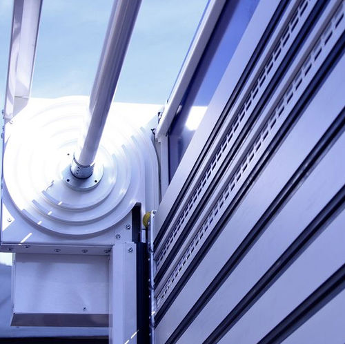 Porta ad avvolgimento - EFA-SST®-PS - EFAFLEX Tor- und Sicherheitssysteme GmbH & Co. KG - industriale / da esterno / rapida