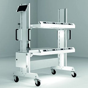 Carrello per preparazione di ordini - Modula - in acciaio / 2 livelli / 3 livelli