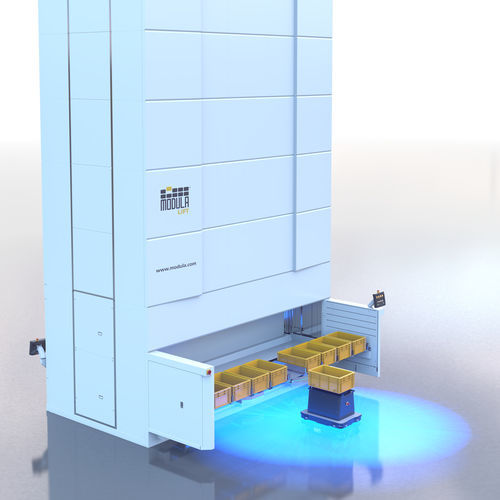 Magazzino automatico a robot mobile autonomo - Modula MiR - Modula - verticale