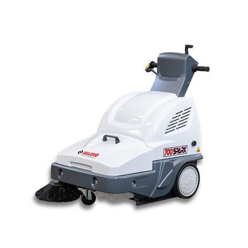 Spazzatrice uomo a terra - Dulevo 700 SPARK - DULEVO INTERNATIONAL - a batteria / con motore a benzina / da interno