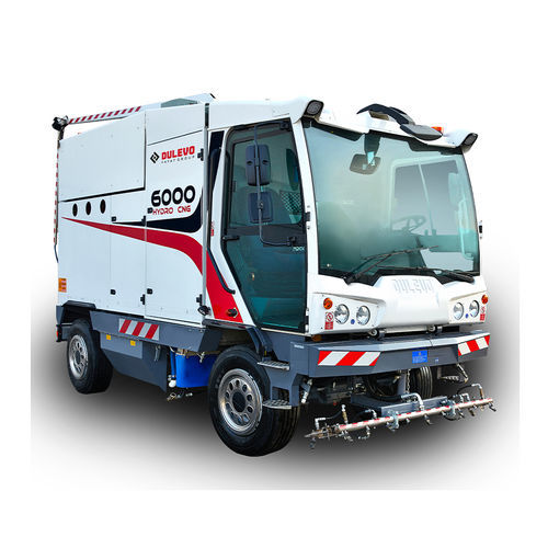Lavastrade ad alta pressione - Dulevo 6000 Hydro CNG - DULEVO INTERNATIONAL - con motore a gas