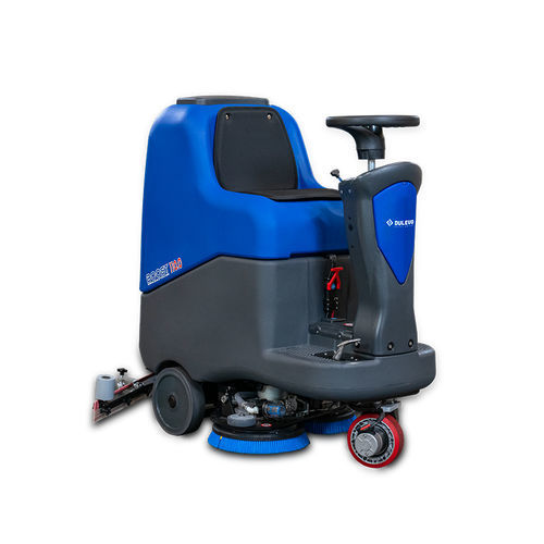 Lavasciuga pavimenti uomo a bordo - Dulevo BOOST 110.0 - DULEVO INTERNATIONAL - a batteria / compatta