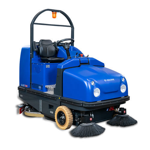 Spazzatrice-lavasciuga combinata per pavimenti uomo a bordo - Dulevo BOOST COMBI - DULEVO INTERNATIONAL - elettrica / per polveri / per rifiuti
