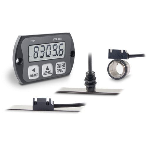 Display LCD - F8P - FIAMA - digitale / a 10 cifre / per sensore