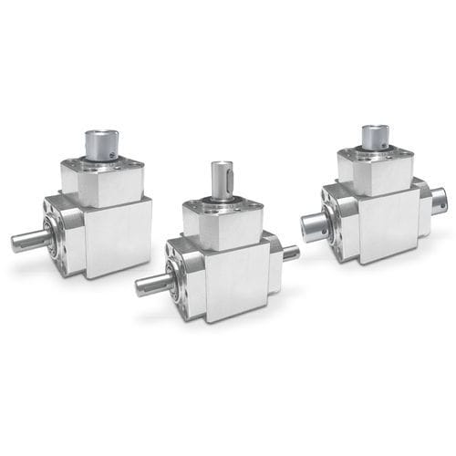 Rinvio angolare a coppia conica - 66/4UC - FIAMA - 90° / in acciaio inossidabile / in alluminio