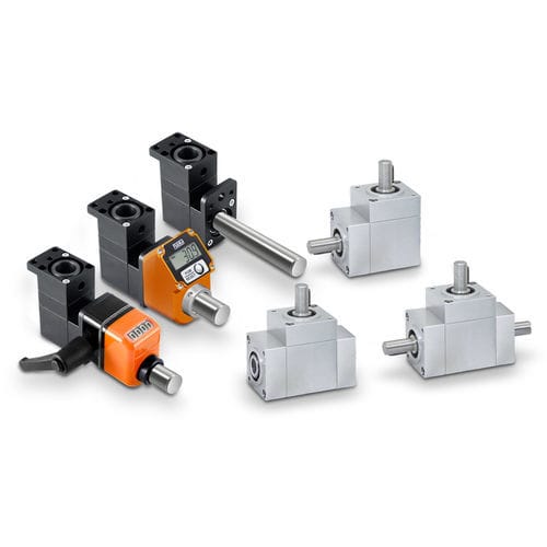 Rinvio angolare con coppia spiroconica - 66/4 - FIAMA - 90° / in alluminio